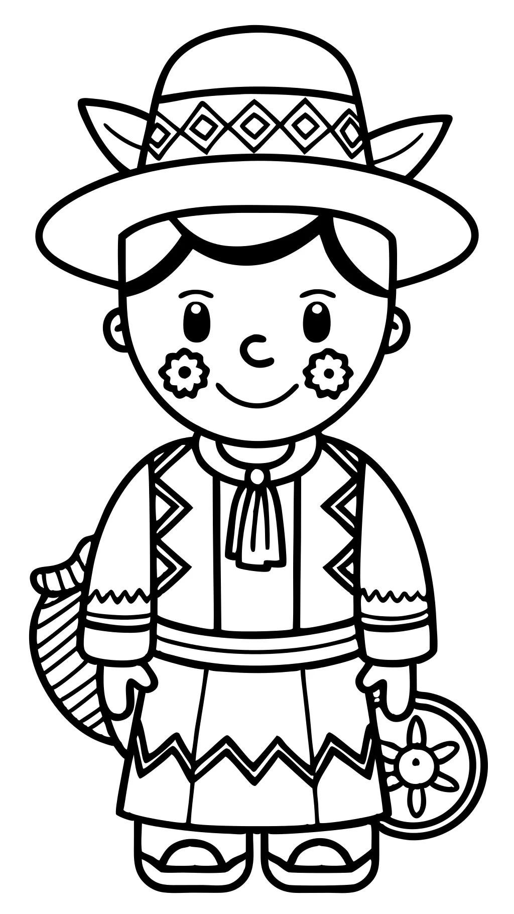 hispanic heritage coloring pages